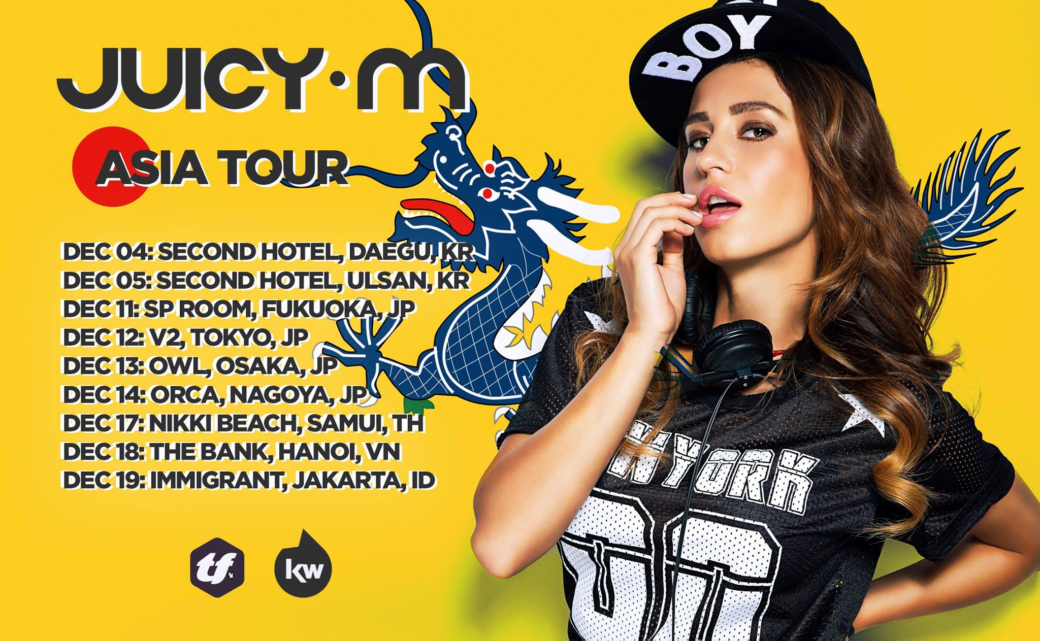 JUICY M 2015 ASIA TOUR