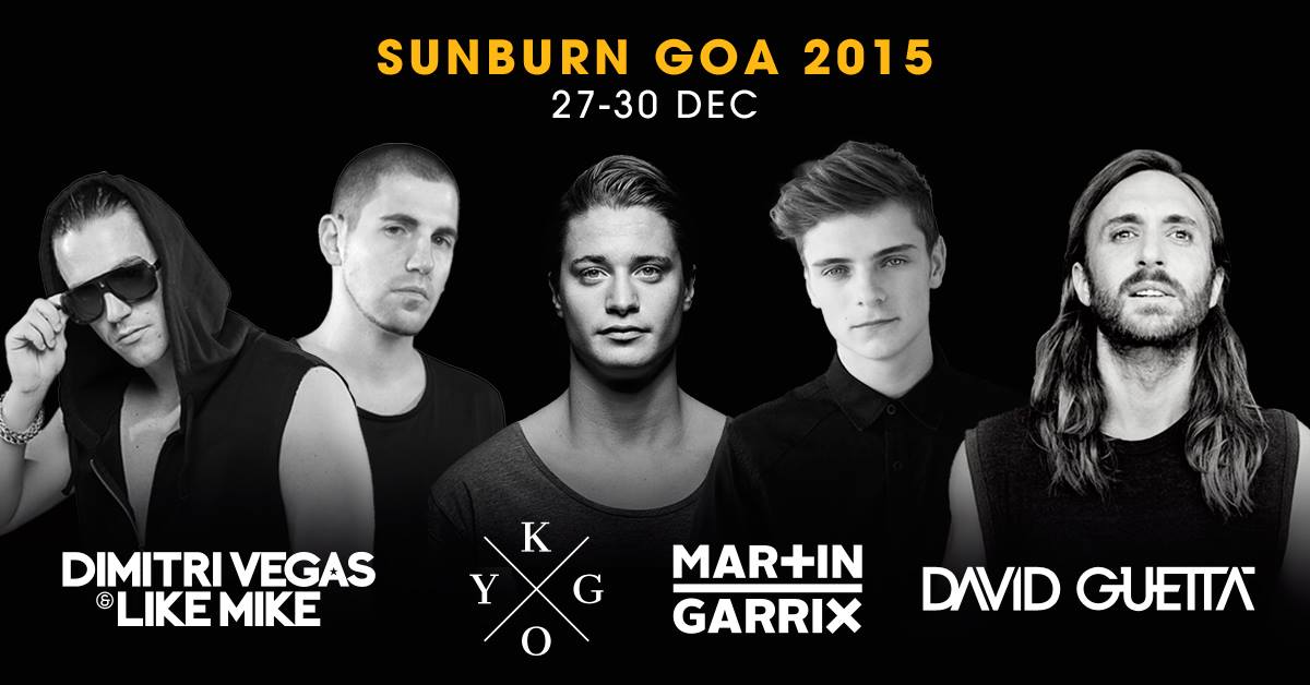 SUNBURN Festival 2015 Headliner