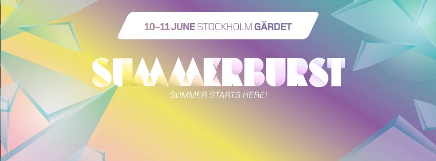 Summerburst Festival 2016 Stockholm