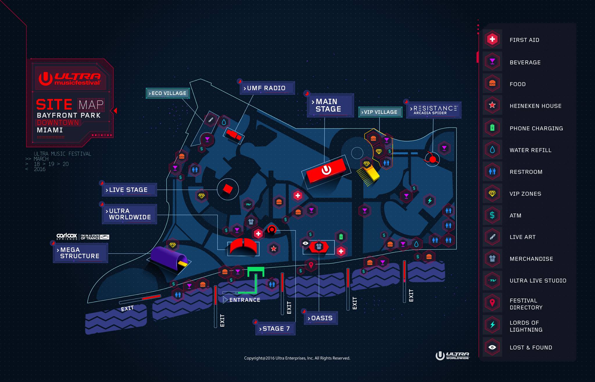 UMF2016 Site Map is here