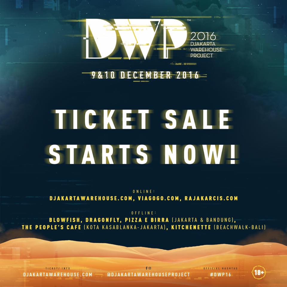 DWP 2016 ticket