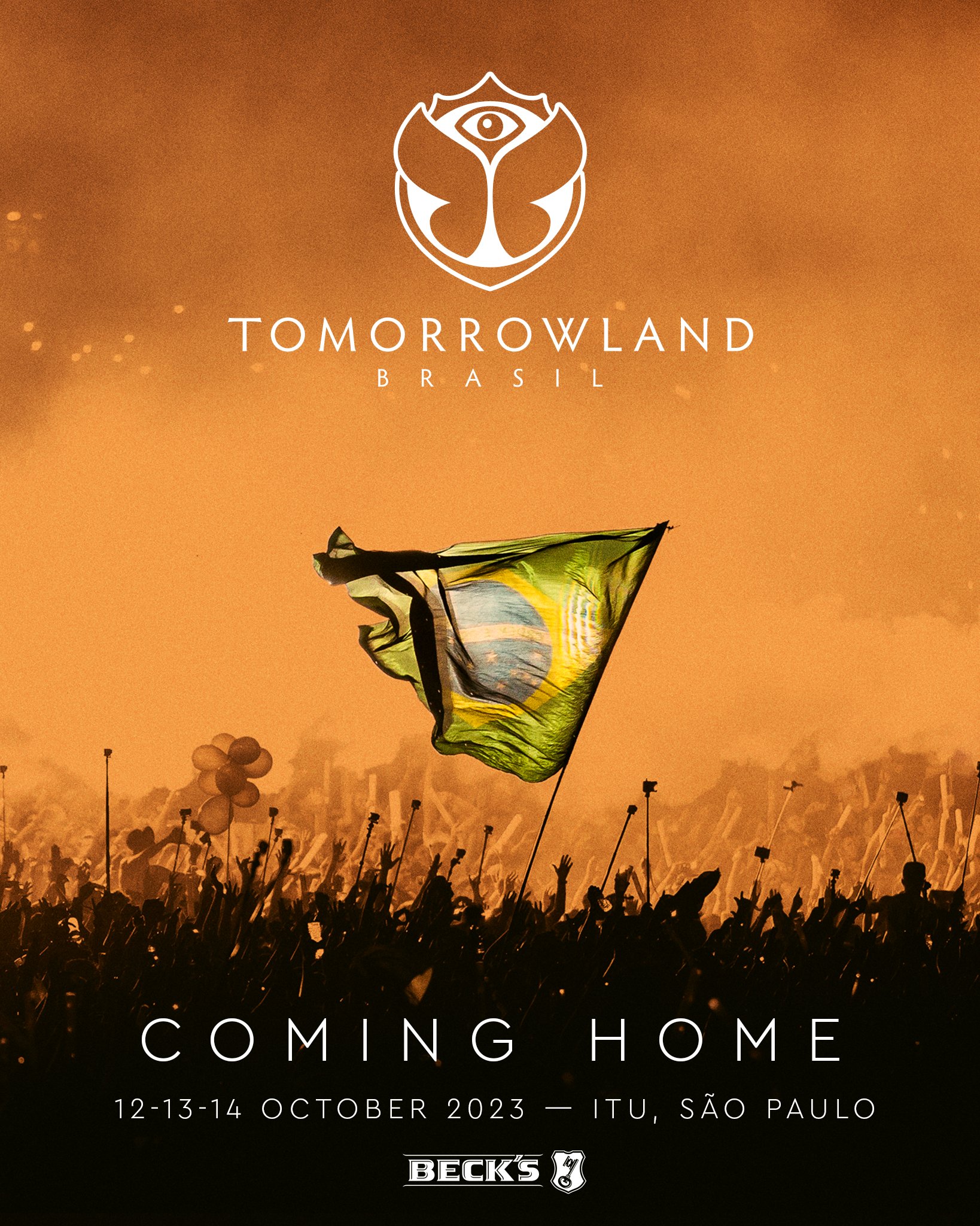 Tomorrowland Brasil】2023年10月12日(木)13日(金)14日(土)開催決定